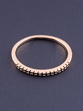 картинка Кольцо Фианит  (позолота 18к) от магазина Wolves