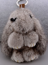 картинка Брелок Норка Мех натуральный от магазина Wolves