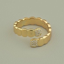 картинка Кольцо 'XUPING' Фианит (позолота 18к) от магазина Wolves