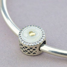 картинка Шарм 'Pandora style' Фианит Серебро(925) от магазина Wolves