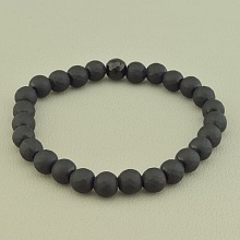 картинка Браслет 'SUNSTONES' Шунгит 19 см от магазина Wolves