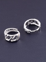 картинка Серьги 'XUPING'  (родий) от магазина Wolves