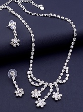 картинка Бусы+Серьги Сrystal 46 см от магазина Wolves