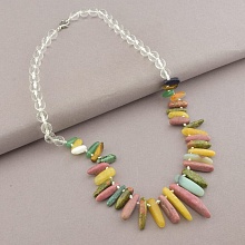 картинка Бусы 'SUNSTONES' Самоцветы 52 см от магазина Wolves