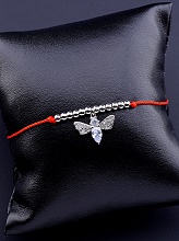 картинка Браслет 'Saiya' Фианит 17 см (родий) от магазина Wolves