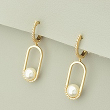 картинка Серьги 'XUPING' Майорка (позолота 18к) от магазина Wolves