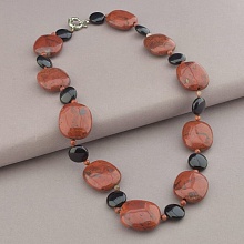 картинка Бусы Яшма Агат 52 см от магазина Wolves