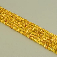 картинка Нитка Янтарь 41 см (Без замка) от магазина Wolves