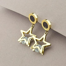 картинка Серьги 'XUPING' Эмаль (позолота 14k (лимонная)) от магазина Wolves