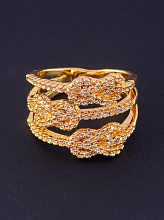 картинка Кольцо 'XUPING' Фианит (позолота 18к) от магазина Wolves