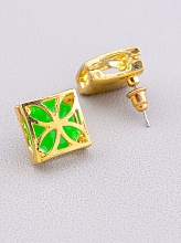 картинка Серьги 'Fashion' Эмаль Бижутерный сплав от магазина Wolves