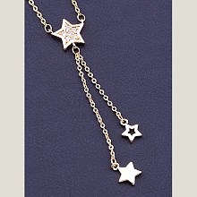 картинка Подвеска 'XUPING' Фианит 45 см (позолота 18к) от магазина Wolves