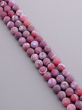 картинка Нитка Агат 38 см 12 мм (Без замка) от магазина Wolves