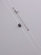 картинка Подвеска 'SUNSTONES' Фианит 40 см от магазина Wolves