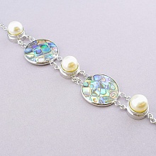 картинка Браслет Галиотис Жемчуг 20 см от магазина Wolves