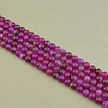 картинка Нитка Агат 38 см 10 мм (Без замка) от магазина Wolves