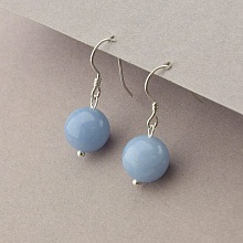 картинка Серьги 'SUNSTONES' Ангелит от магазина Wolves