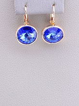 картинка Серьги 'Pataya' Фианит (позолота 18к) от магазина Wolves