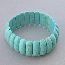 картинка Браслет Бирюза 20 см от магазина Wolves