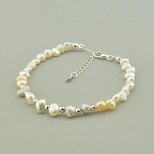 картинка Браслет 'SUNSTONES' Жемчуг 17 5 см от магазина Wolves