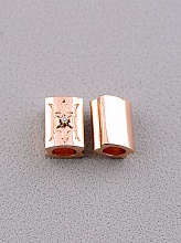 картинка Вставка Фианит 10х7 (позолота 18к) от магазина Wolves