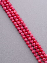 картинка Нитка Клубничный кварц 39 см 8 5 мм (Без замка) от магазина Wolves