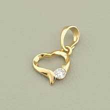 картинка Кулон 'XUPING' Фианит (позолота 18к) от магазина Wolves