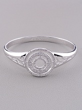 картинка Браслет 'XUPING' Фианит 16 см (родий) от магазина Wolves