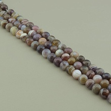 картинка Нитка Агат 38 см 10 5 мм (Без замка) от магазина Wolves