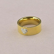 картинка Кольцо 'XUPING' Фианит (позолота 18к (лимонная)) от магазина Wolves