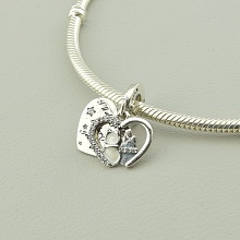 картинка Шарм 'Pandora style' Фианит Серебро(925) от магазина Wolves