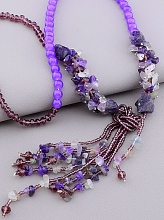 картинка Бусы Аметист 74 см от магазина Wolves