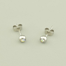 картинка Серьги 'XUPING' Фианит (родий) от магазина Wolves