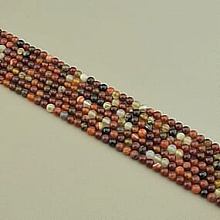 картинка Нитка Агат 37 см 6 мм (Без замка) от магазина Wolves