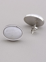 картинка Серьги Кварц 15x10мм от магазина Wolves