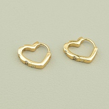 картинка Серьги 'XUPING' Фианит (позолота 18к) от магазина Wolves