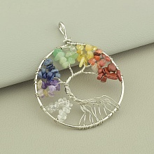 картинка Кулон Самоцветы 60x50мм от магазина Wolves