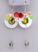 картинка Серьги Перламутр от магазина Wolves