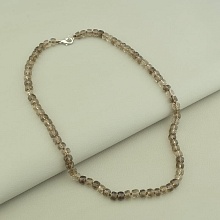 картинка Бусы Раухтопаз 51 см от магазина Wolves