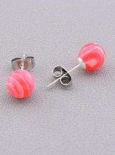 картинка Серьги 'SUNSTONES' Сардоникс от магазина Wolves