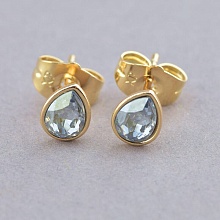 картинка Серьги 'XUPING' Swarovski (позолота 18к) от магазина Wolves