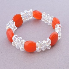 картинка Браслет Кошачий глаз Чешский хрусталь 18 см от магазина Wolves