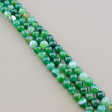 картинка Нитка Агат 37 см 8 мм (Без замка) от магазина Wolves