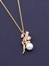 картинка Подвеска 'XUPING' Майорка 45 см (позолота 18к) от магазина Wolves