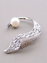 картинка Брошь Майорка (родий) от магазина Wolves