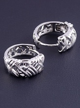 картинка Серьги 'XUPING' (родий) от магазина Wolves