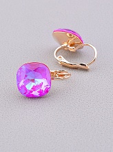 картинка Серьги 'Pataya' Фианит  (позолота 18к) от магазина Wolves