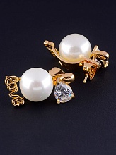 картинка Серьги 'XUPING' Майорка (позолота 18к) от магазина Wolves