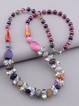 картинка Бусы Агат Сrystal 70 см от магазина Wolves