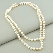 картинка Бусы 'SUNSTONES' Жемчуг 110 см от магазина Wolves